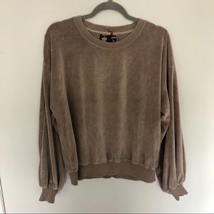 Young Fabulous and Broke Taupe Sweater, Medium